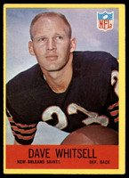 1967 Philadelphia #130 Dave Whitsell Excellent+ RC Rookie ID: 141479