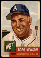 1953 Topps #15 Bobo Newsom DP VG RC Rookie ID: 65158