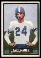 1951 Topps #58 Dave Waters VG  ID: 83848