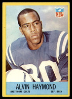 1967 Philadelphia #17 Alvin Haymond Excellent+ RC Rookie ID: 141241