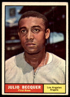 1961 Topps #329 Julio Becquer Excellent  ID: 197826