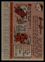 1958 Topps #81a Steve Boros EX++ RC Rookie ID: 62881