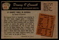 1955 Bowman #44 Danny O'Connell EX++