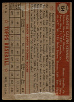 1952 Topps #124 Monte Kennedy P 