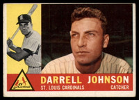 1960 Topps #263 Darrell Johnson Very Good  ID: 168653