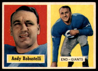 1957 Topps #71 Andy Robustelli VG 