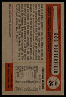 1954 Bowman #24 Bob Porterfield EX++ ID: 80120