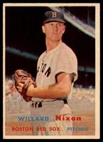 1957 Topps #189 Willard Nixon EX/NM  ID: 94729