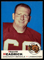 1969 Topps #   9 Sherrill Headrick Ex-Mint  ID: 147458