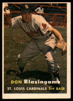 1957 Topps #47 Don Blasingame EX++ ID: 59942