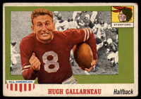 1955 Topps All American #75 Hugh Gallarneau VG  ID: 90449