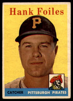 1958 Topps #4 Hank Foiles EX