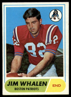 1968 Topps # 20 Jim Whalen Excellent+  ID: 141683