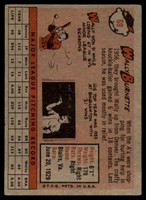 1958 Topps #69 Wally Burnette EX ID: 62831