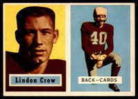 1957 Topps #91 Lindon Crow DP EX/NM ID: 72565
