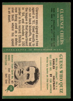 1966 Philadelphia #121 Clarence Childs Excellent+  ID: 140758