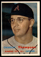 1957 Topps #142 Tim Thompson EX/NM  ID: 94603