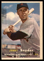 1957 Topps #22 Jerry Snyder UER EX++ ID: 59834