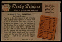 1955 Bowman #136 Rocky Bridges EX