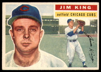 1956 Topps #74 Jim King EX++ Excellent++ RC Rookie ID: 94157