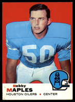 1969 Topps # 19 Bobby Maples Excellent+  ID: 147512