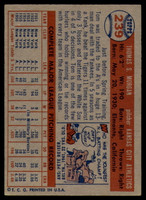 1957 Topps #239 Tom Morgan EX/NM ID: 61392