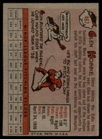 1958 Topps #467 Glen Hobbie EX/NM RC Rookie ID: 64992