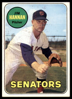 1969 Topps #106 Jim Hannan Excellent+  ID: 180869