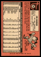 1969 Topps #106 Jim Hannan Excellent+  ID: 180869