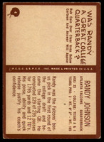 1967 Philadelphia #4 Randy Johnson Very Good RC Rookie ID: 141208