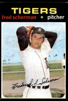 1971 Topps #316 Fred Scherman Excellent+ RC Rookie  ID: 193447