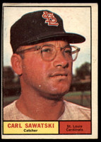 1961 Topps #198 Carl Sawatski Very Good  ID: 135632