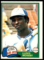 1981 O-Pee-Chee #52 Lloyd Moseby Near Mint+  ID: 188660