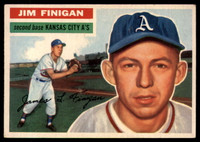 1956 Topps #22 Jim Finigan EX++ ID: 58089