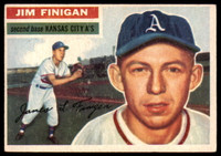 1956 Topps #22 Jim Finigan EX++ ID: 58091