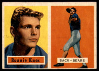 1957 Topps #149 Ronnie Knox DP EX++ RC Rookie ID: 84483