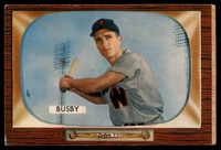 1955 Bowman #166 Jim Busby EX Excellent 