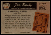 1955 Bowman #166 Jim Busby EX Excellent 