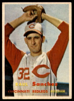 1957 Topps #393 Raul Sanchez EX++ RC Rookie ID: 62234