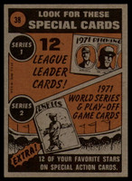 1972 Topps # 38 Carl Yastrzemski IA EX/NM ID: 77856