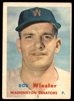 1957 Topps #126 Bob Wiesler EX++ ID: 60462