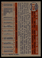 1957 Topps #129 Saul Rogovin EX++ ID: 60481