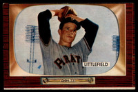 1955 Bowman #200 Dick Littlefield EX ID: 80203