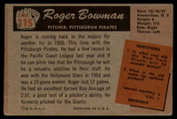 1955 Bowman #115 Roger Bowman EX RC Rookie