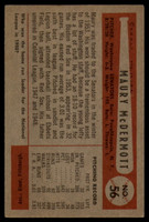 1954 Bowman #56 Mickey McDermott VG/EX