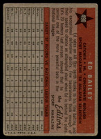 1958 Topps #490 Ed Bailey AS VG/EX ID: 65112