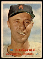 1957 Topps #367 Ed Fitz Gerald EX++ ID: 77661
