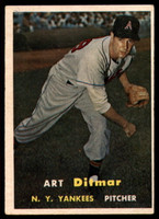 1957 Topps #132 Art Ditmar UER EX++ ID: 60516