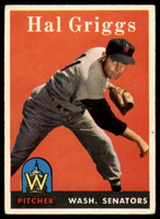 1958 Topps #455 Hal Griggs EX++ RC Rookie ID: 64894
