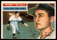 1956 Topps #44 Windy McCall EX ID: 80271